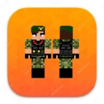 hd skins for minecraft pe 2023 android application logo